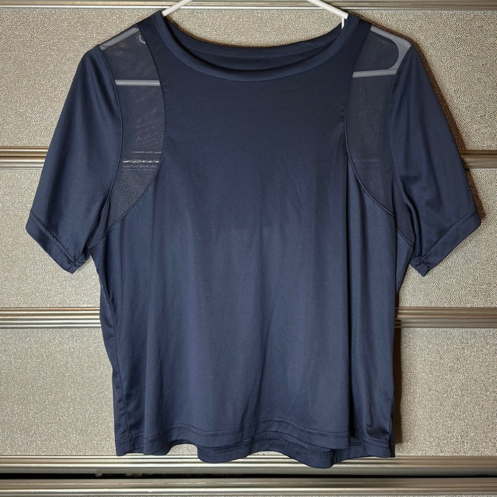 Blue Workout Top